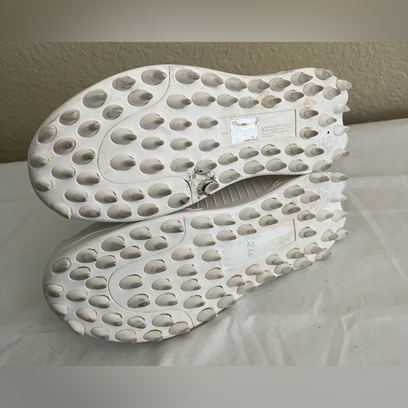 Off White Womens Odsy 1000 Triple White Sneakers 38 $760 - Picture 8 of 11